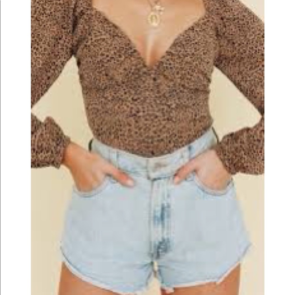 leopard top 🐆 🖤 ⚡️